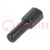 Accessories: plug cover; DT; female; PIN: 2; black; DT06-2S