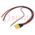 Plug; DC supply; AS150U; female; PIN: 6; with leads; for cable; 70A