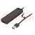 Hub USB; USB A socket x4,USB A plug; USB 2.0; PnP; black; 480Mbps