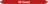 Mini-Rohrmarkierer - ND Dampf, Rot, 0.8 x 10 cm, Polyesterfolie, Selbstklebend