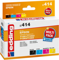 EDD-414 Epson T128X Multipack 4 - BK/C/M/Y - 1x 9 ml + 3x 6,5 ml
