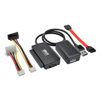 USB 3.0 TO SATA/IDE ADAPTER W/CABLE FOR 2.5-5.25IN HARD DRIVES