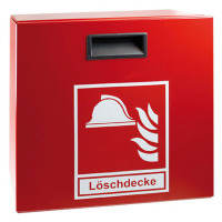 MINIMAX Schutzbox für Löschdecke LD1, Stahlblech, rot, 31,5 x 31,5 x 15 cm