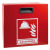MINIMAX Schutzbox für Löschdecke LD1, Stahlblech, rot, 31,5 x 31,5 x 15 cm