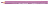 Dreikant-Buntstift STABILO® Trio®, dick. Stärke der Mine: 4,2 mm, Bezeichnung der Härte: -, Schreibfarbe der Mine: rotviolett. Farbe des Schaftes: in Malfarbe mit weißen Streife...