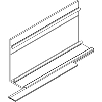 Produktbild zu DORMA-üveg Muto 80/ 150 látható kefetömítés méretre üveg 8-10 mm szürke