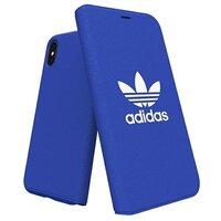 1_Adidas Booklet Case Canvas iPhone X/Xs blue/niebieski 30279