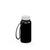 Artikelbild Drink bottle "Refresh" clear-transparent incl. strap, 0.4 l, black/white