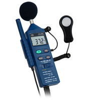 Appareil multifonctions (sonomètre+luxmètre+thermo-hygromètre) PCE Instruments PCE-EM 882