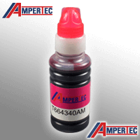 Ampertec Tinte ersetzt Epson C13T664340 T6643 magenta