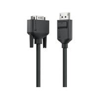 Alogic DisplayPort Kabel DPort -> VGA M/M 2m schwarz