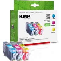 KMP Patrone Canon CLI521 color 510-535 S. C74V kompatibel