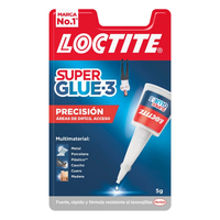 Loctite Super Glue-3 Precision Líquido Adhesivo de cianoacrilato 5 g