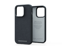 Njord byELEMENTS Suede Comfort+ Case - iPhone 14 Pro - Black