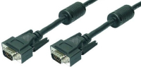 LogiLink 5m VGA VGA cable VGA (D-Sub) Black