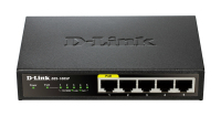 D-Link DES-1005P No administrado L2 Fast Ethernet (10/100) Energía sobre Ethernet (PoE) Negro