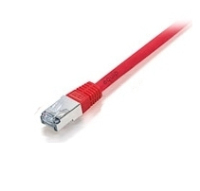 Equip Cat.6A S/FTP Flat Patch Cable, 3m, red