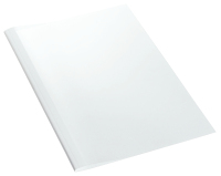 Leitz 177158 Umschlag Karton, PVC Transparent, Weiß
