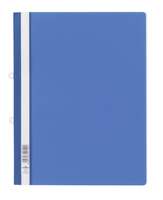 Durable 258006 protège documents PVC Bleu, Transparent