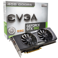 EVGA 04G-P4-3966-KR karta graficzna NVIDIA GeForce GTX 960 4 GB GDDR5