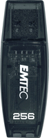 Emtec 256 GB USB flash meghajtó USB A típus 3.2 Gen 1 (3.1 Gen 1) Fekete