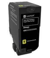 Lexmark 74C2HY0 toner cartridge 1 pc(s) Original Yellow