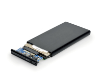 Port Designs 900030 Speicherlaufwerksgehäuse SSD-Gehäuse Schwarz 2.5 Zoll