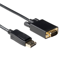ACT AK3999 adaptador de cable de vídeo 2 m DisplayPort D-sub (DB-25)