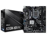 Asrock H310M-HDV/M.2 Intel® H310 LGA 1151 (Socket H4) micro ATX