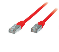 shiverpeaks BS75111-0.25R Netzwerkkabel Rot 0,25 m Cat5e F/UTP (FTP)