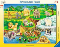 Ravensburger 060528 Puzzle Block-Puzzle 14 Stück(e) Tiere