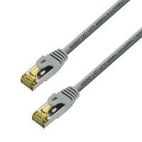 AISENS A146-0333 cable de red Gris 0,5 m Cat7 S/FTP (S-STP)
