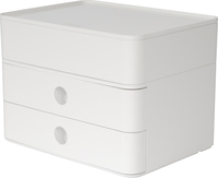 HAN 1100-12 bandeja de escritorio/organizador Plástico Blanco