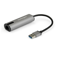 StarTech.com 2.5GbE USB-A auf Netzwerk Adapter - USB-A 3.0 2.5/1Gbit/s Multigeschwindigkeits Gigabit NIC - USB 3.1 Laptop auf RJ45/LAN - Lenovo X1 Carbon, HP EliteBook/ Zbook