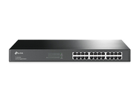 TP-Link TL-SG1024 łącza sieciowe Nie zarządzany L2 Gigabit Ethernet (10/100/1000) Czarny