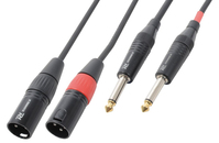 PD-Connex 177063 Audio-Kabel 6 m XLR (3-pin) 6.35mm Schwarz