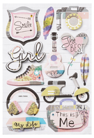 HobbyFun Sticker Girl Aufkleber für Kinder