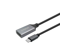 Vivolink PROUSBCHDMIMF2 tussenstuk voor kabels USB C HDMI Zwart