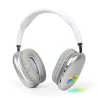 Gembird BHP-LED-02-W Kopfhörer & Headset Kabellos Kopfband Anrufe/Musik Bluetooth Weiß