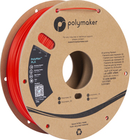 Polymaker PA06004 materiały drukarskie 3D Kwas polimlekowy (PLA) Czerwony 750 g
