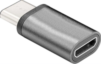 Microconnect USB3.1CMBF cable gender changer USB C Micro-USB B Grey