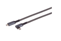 S/CONN 14-75014 USB-kabel 1,5 m USB 3.2 Gen 2 (3.1 Gen 2) USB C Zwart, Wit