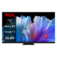 TCL C93 Series C935 190,5 cm (75") 4K Ultra HD Smart TV Wi-Fi Fekete 500 cd/m²