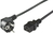 Microconnect PE0771905 power cable Black 5 m CEE7/7 C19 coupler