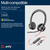 POLY Blackwire 8225 Stereo Microsoft Teams Certified USB-C Headset +USB-C/A Adapter