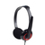Gembird MHS-002 fejhallgató és headset Vezetékes Fejpánt Hívás/zene Fekete, Vörös