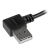 StarTech.com USB2AUB2RA1M kabel USB 1 m USB 2.0 USB A Micro-USB B Czarny