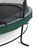 EXIT Elegant trampoline ø366cm met Economy veiligheidsnet - groen