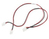 Zebra CBL-DC-393A1-02 kabel zasilające Czarny, Czerwony 1 m