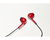 JVC HA-F19M-RB auricular y casco Auriculares Alámbrico Dentro de oído Llamadas/Música Rojo